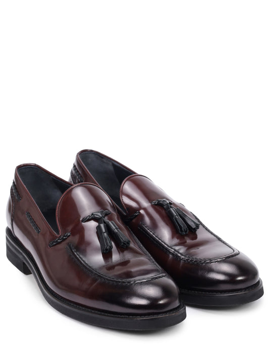 Leather Tassel Loafers BML