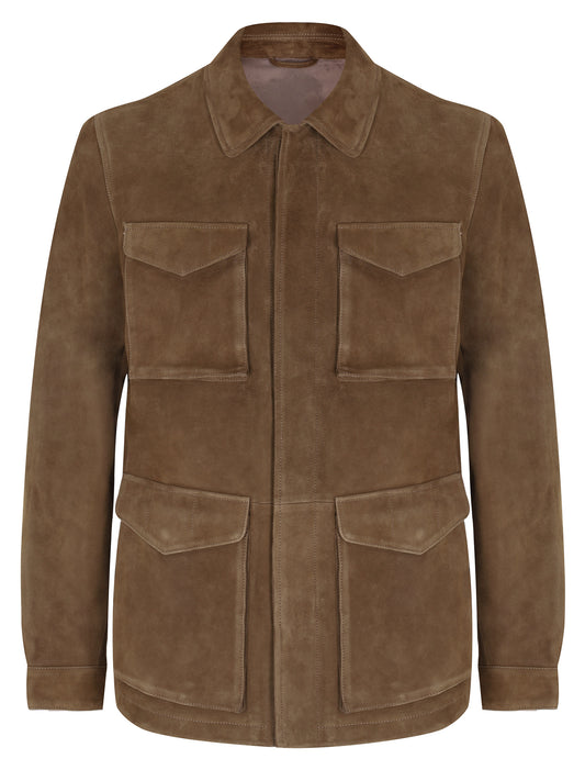 Suede Leather Jacket BML