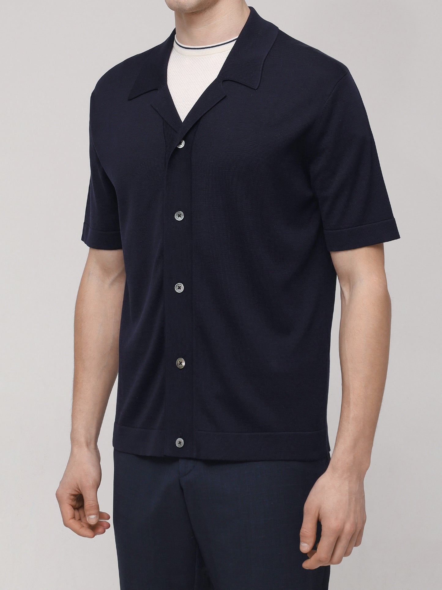 Knit Bowling Shirt BML