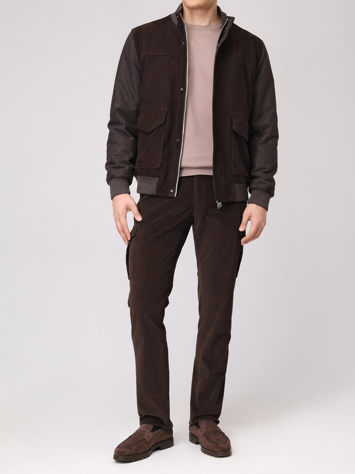 Corduroy Cargo Trousers Conrad BML