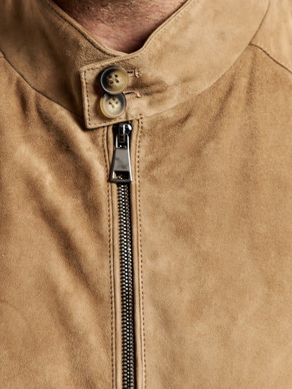 Suede Leather Jacket BML
