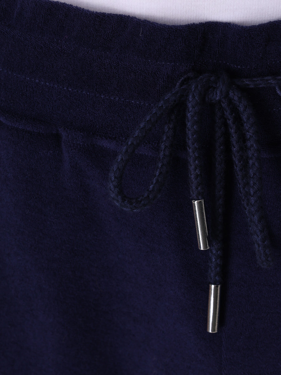 Leisure suit styled with polo and shorts