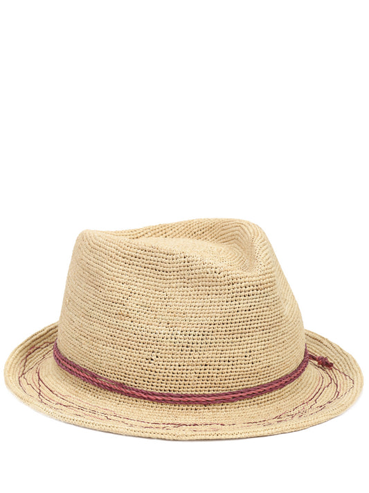 Stetson trilby iš rafijos