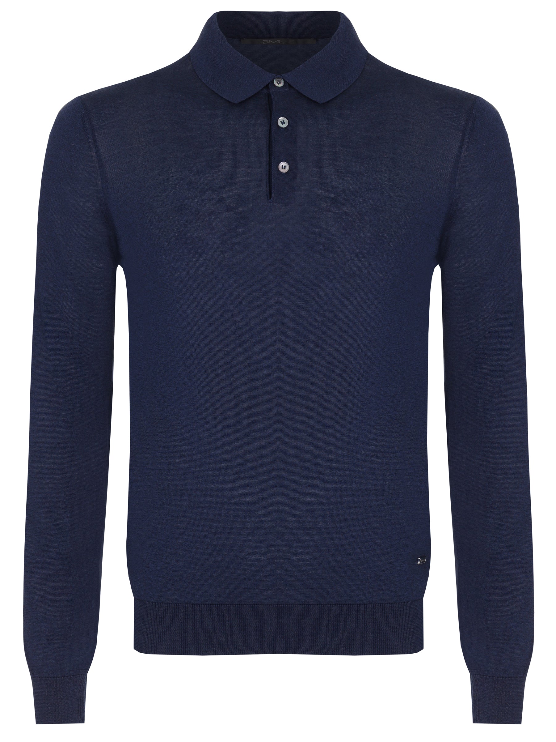 Longsleeve Knit Polo BML