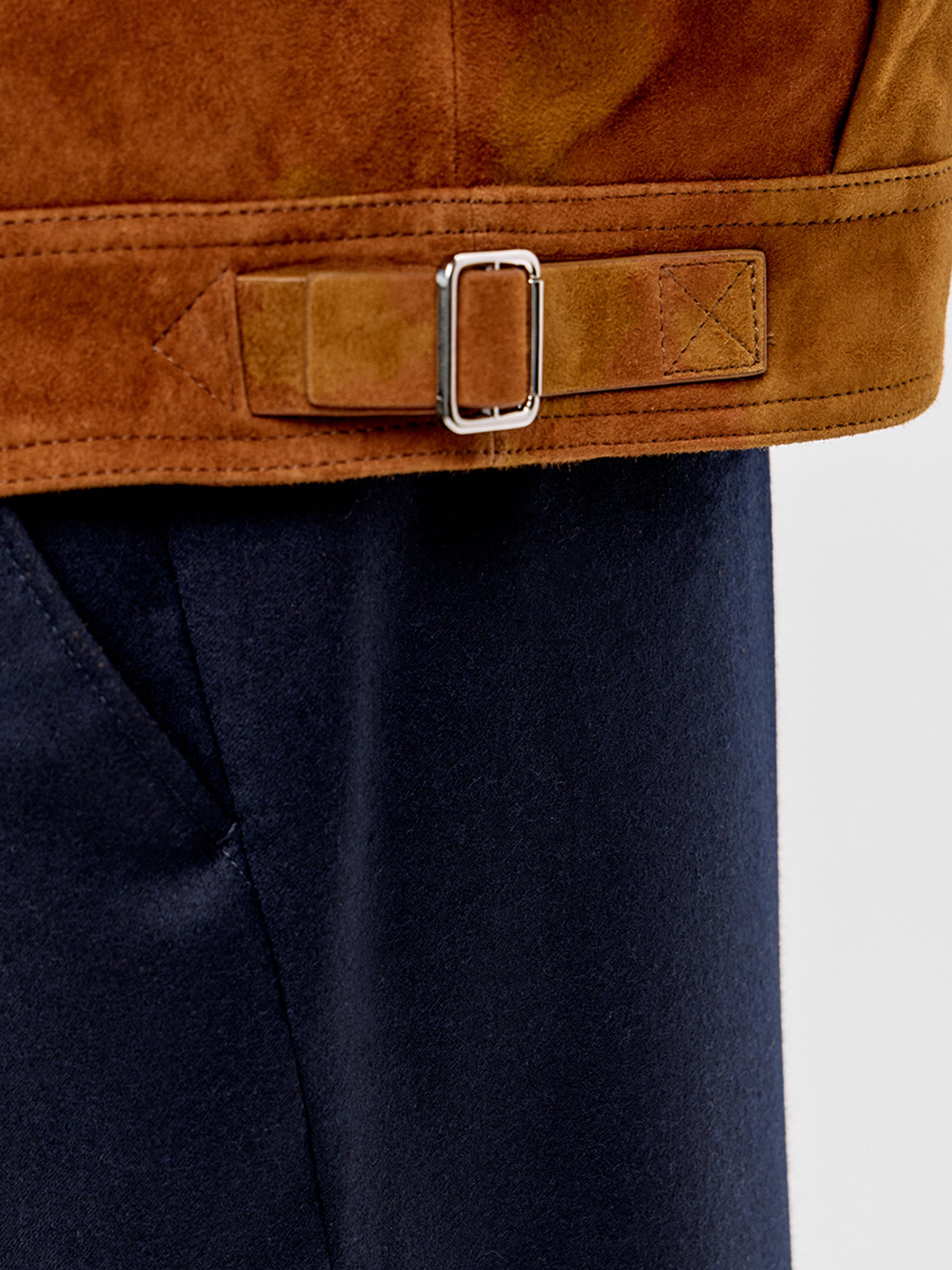 Suede Leather Jacket BML