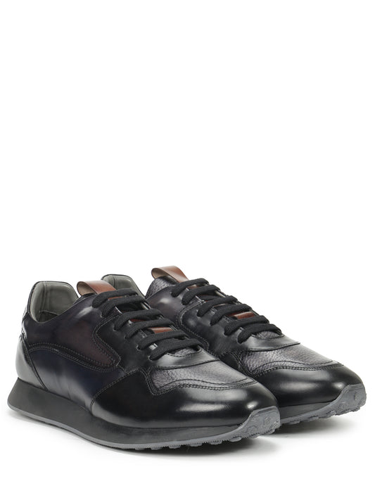 Leather sneakers
