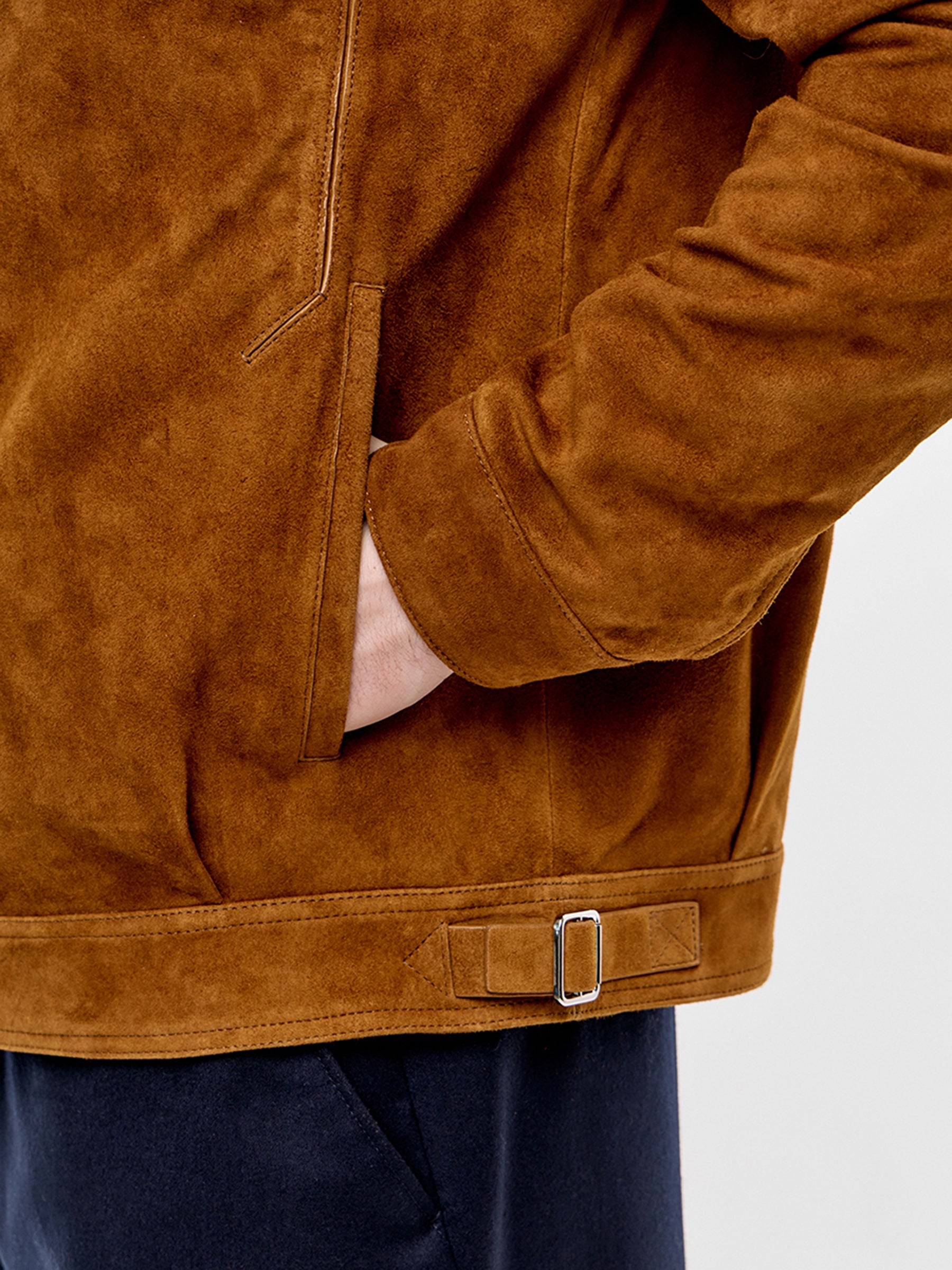 Suede Leather Jacket BML