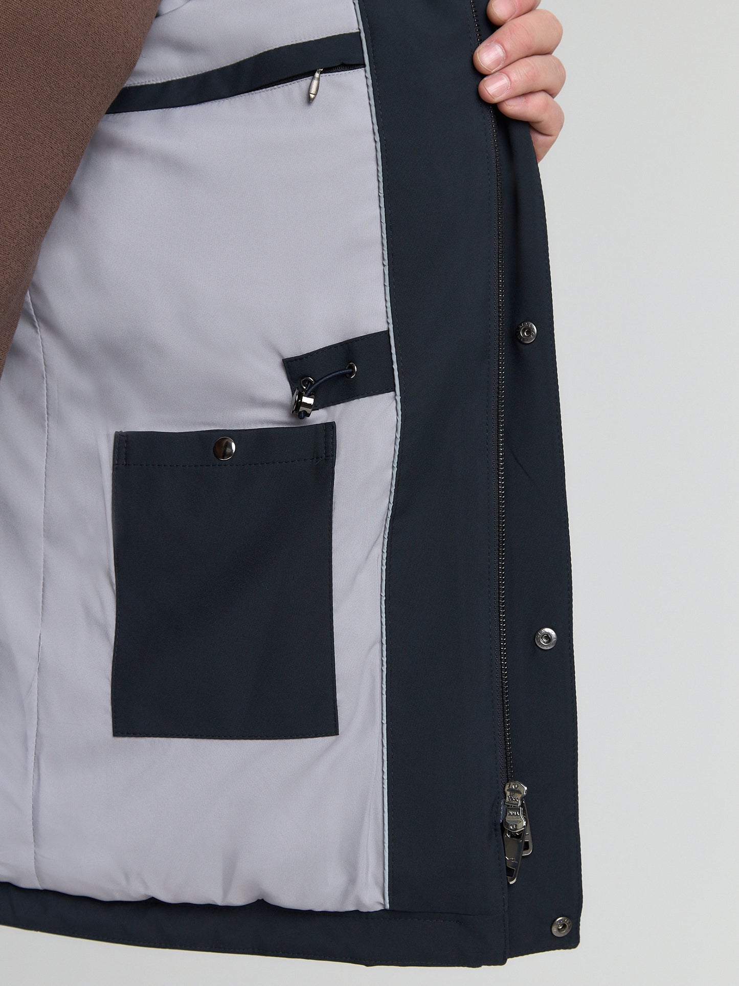 Padded trench coat BML