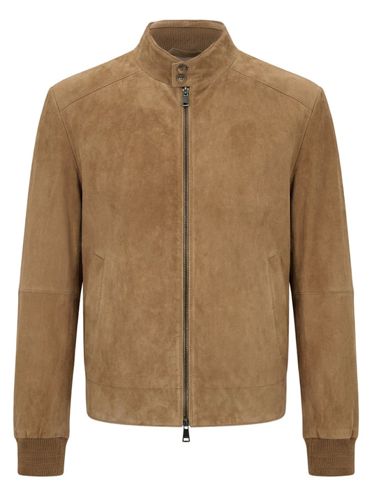 Suede Leather Jacket BML