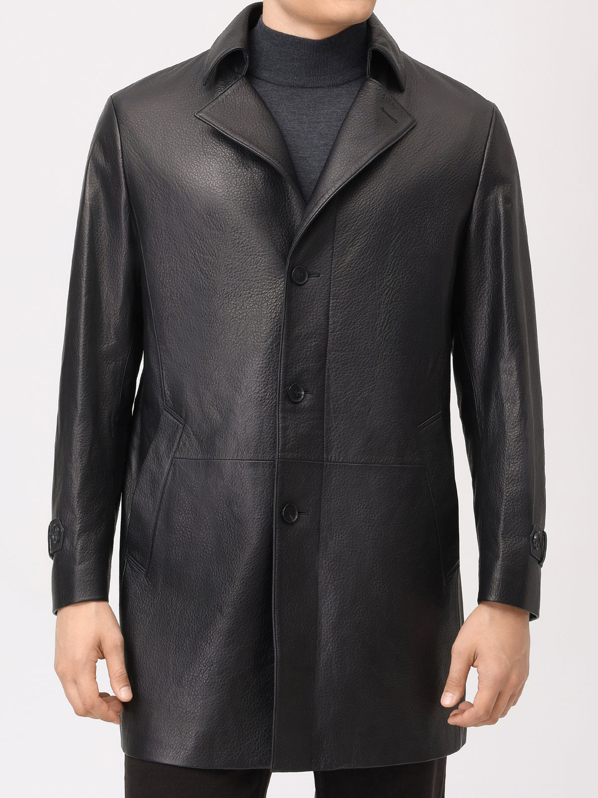 Leather Trenchcoat BML